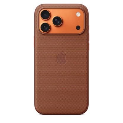 Оригинален хибриден текстилен кейс с MagSafe за iPhone 17 Pro Max  - Apple iPhone TechWoven Case with MagSafe Sienna